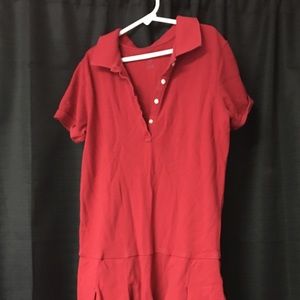 Red Polo Dress